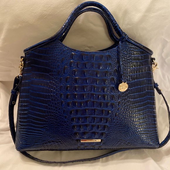 Brahmin sapphire Melbourne large Elaine Satchel - Picture 5 of 5